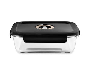 RECHTHOEKIGE VACUÜM GLAS CONTAINER - 1040ML - 1