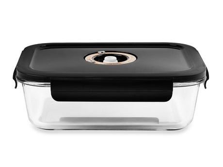 RECHTHOEKIGE VACUÜM GLAS CONTAINER - 1480ML - 1