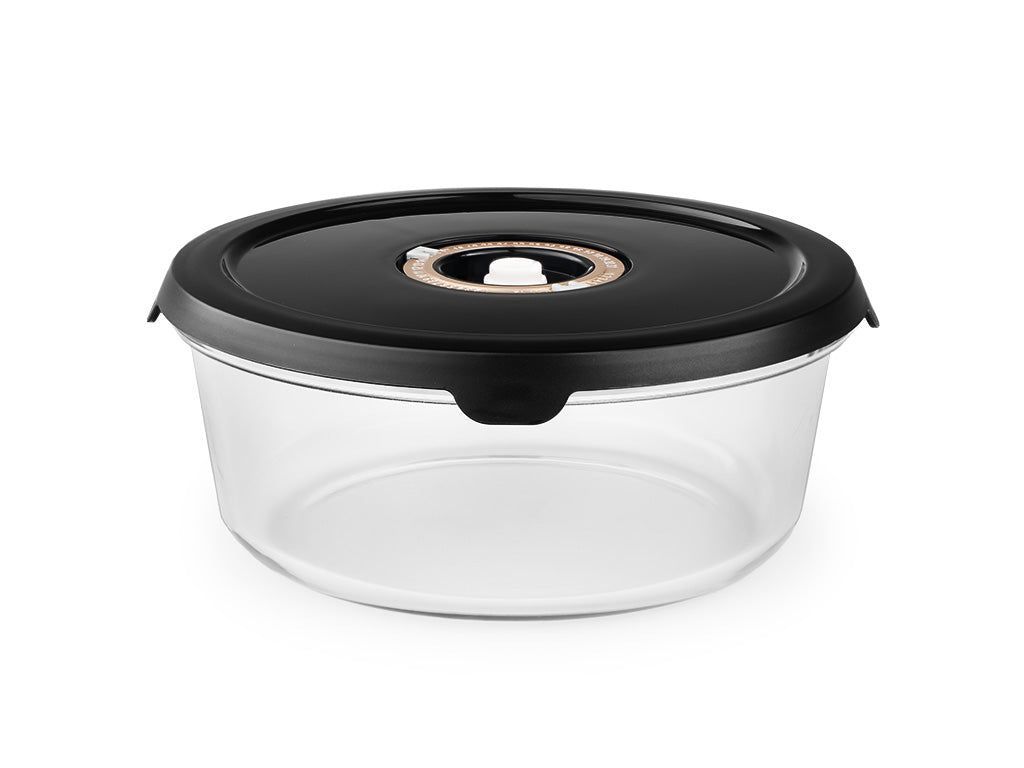 RONDE VACUÜMGLAZEN CONTAINER – 1400ML - 1