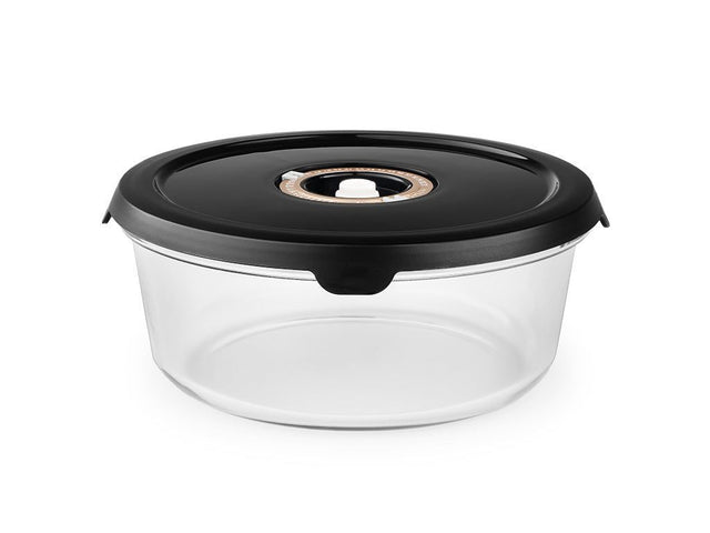 RONDE VACUÜMGLAZEN CONTAINER – 1400ML - 1