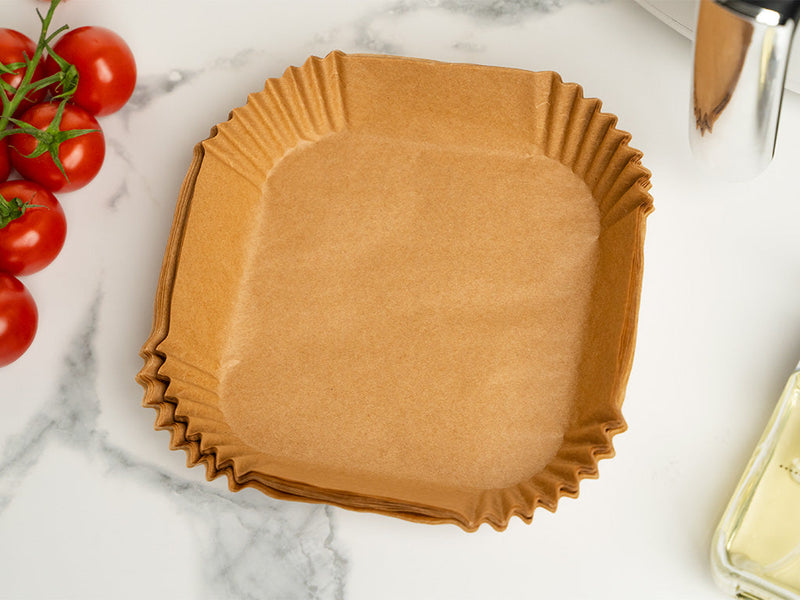 AIRFRYER BAKPAPIER 23x23 CM – 200 STUKS