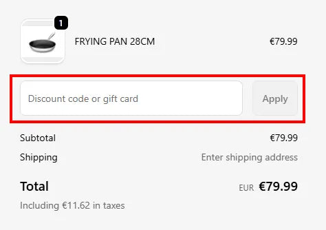 Hvor kan jeg indløse min rabatkode?